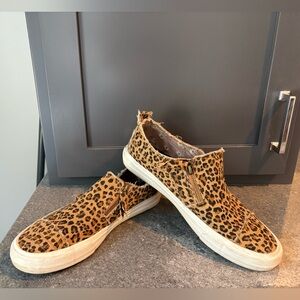 Gypsy Juice Leopard Print Slip-On Sneakers